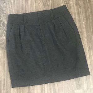 Banana Republic Charcoal Skirt size 6